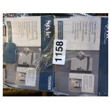 2 COUNT VANITY LIGHT FITTERS