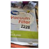 3 BOXES OF VACUUM FILTERS