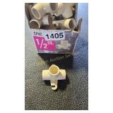 BOX OF T FITTINGS