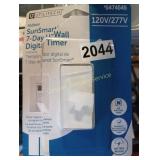UTILITECH INDOOR SUNSMART 7-DAY IN-WALL DIGITAL