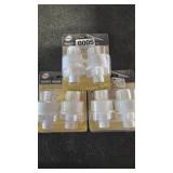 3 FAUCET SHANK EXTENDERS