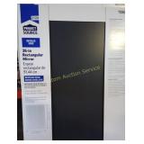 PROJECT SOURCE BEVELED EDGE 36 INCH RECTANGULAR