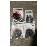 3  SPOOLS OF TRIMMER LINE & BLADE ADAPTER  KIT