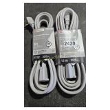 2 AIR CONDITIONER CORDS