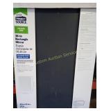 PROJECT SOURCE POLISHED EDGE 36-IN RECTANGULAR