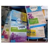 FIVE BOXES OF EUREKA VACUUM FILTERS