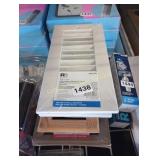 5 CEILING WALL REGISTERS VARIOUS SIZES