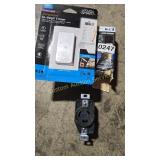 IN  WALL TIMER &  ELECTRICAL OUTLET