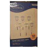 6CT SOLAR LED PATH LIGHTS