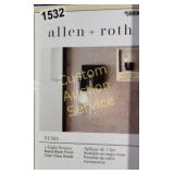ALLEN ROTH 1-LIGHT WALL SCONCE