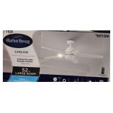 HARBOR BREEZE 52' CEILING FAN RETAIL $169