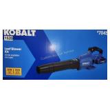 KOBALT 40V LEAF BLOWER TOOL ONLY RETAIL $129