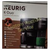 KEURIG K DUO COFFEE MAKER RETAIL $149
