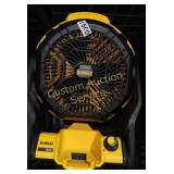 DEWALT 20V JOBSITE FAN RETAIL $179