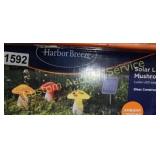 3PC SOLAR MUSHROOM LIGHTS