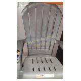 GRAY BIG EASY ADIRONDACK CHAIR