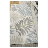 ALLEN ROTH 8X10 OUTDOOR AREA CARPET RETAIL $259