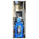 KOBALT 21' PUSH LAWNMOWER KIT W BATTERY & CHARGER