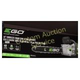EGO 16' CHAINSAW W/ CHARGER ONLY RETAIL $349