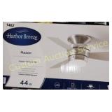 HARBOR BREEZE 44' CEILING FAN RETAIL $159