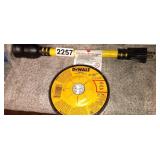 DEWALT METAL GRINDING BLADE & ELECTRIC CORD