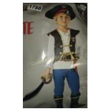 PIRATE COSTUME KIDS SIZE S