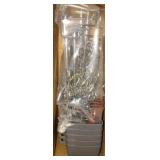 PEGBOARD HOOKS WITH STORAGE BINS