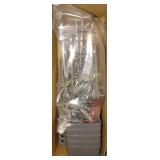 PEGBOARD HOOKS WITH STORAGE BINS