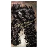 CURLY BLACK COSTUME WIG