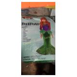 GIRLS MED. MERMAID COSTUME