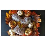 FALL PUMPKIN DOOR WREATH