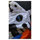INFLATABLE UNICORN SKELETON COSTUME ADULT