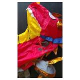 INFLATABLE DRAGON RIDER COSTUME KIDS