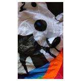 INFLATABLE UNICORN SKELETON COSTUME ADULT