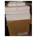 DYNAMING WHITE MOUNT BASE 5X5 VINYL POST