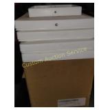 DYNAMING WHITE MOUNT BASE 5X5 VINYL POST
