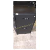 2 DRAWER METAL FILE CABINET