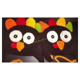 TURKEY KNIT KIDS BEANIE 2 PC