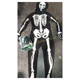 2 KIDS MED SKELETON JUMPSUITS