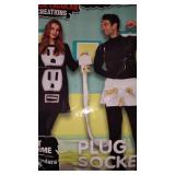 PLUG AND OUTLET COSTUME ADULT SIZE XL