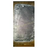 3PC GRAY CORDUROY PILLOW CUSHIONS  20x30