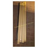 5 PATIO UMBRELLA POLES