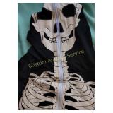 SKELETON JUMPSUIT MENS SIZE M 5 PACK
