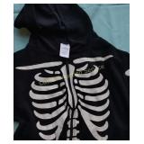 SKELETON JUMPSUIT MENS SIZE XXL 5 PACK