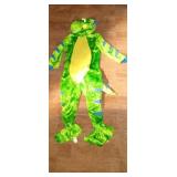 KIDS SMALL GREEN DINSAUR COSTUME