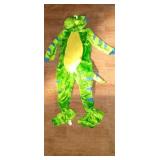 KIDS SMALL GREEN DINOSAUR COSTUME