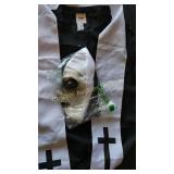 SCARY PRIEST COSTUME ADULT SIZE S