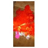 GIRLS RED PRINCESS COSTUME