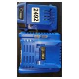 KOBALT 24V 4 AMP BATTERY AND CHARGER *AS IS*