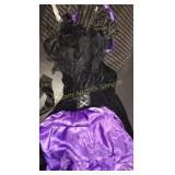 WITCH COSTUME KIDS SIZE L 2 PACK